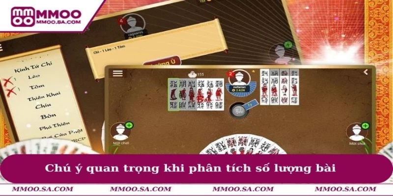 Chú ý quan trọng khi phân tích số lượng bài