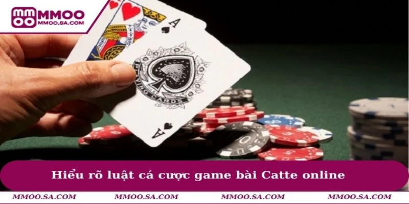 Hiểu rõ luật cá cược game bài Catte online