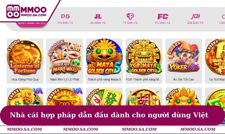 Home 33 Nhà cái hợp pháp dẫn đầu dành cho người dùng Việt