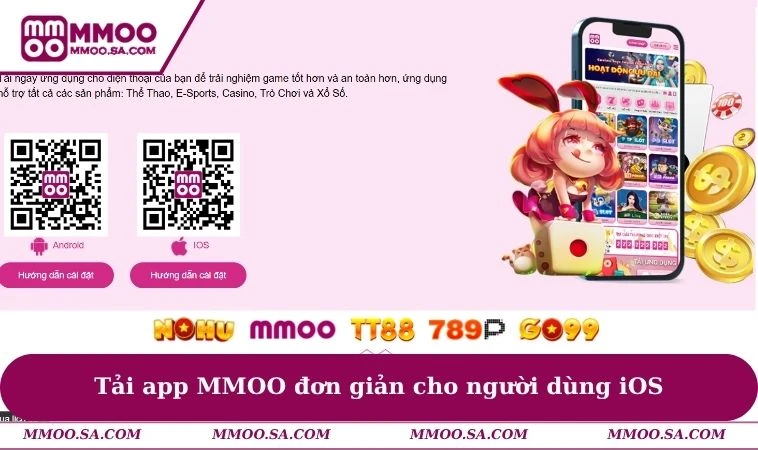 Tải app MMOO đơn giản cho người dùng iOS